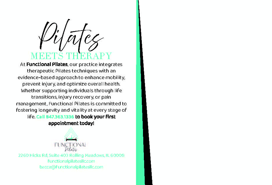 FUNCTIONAL PILATES LLC Post Card Design